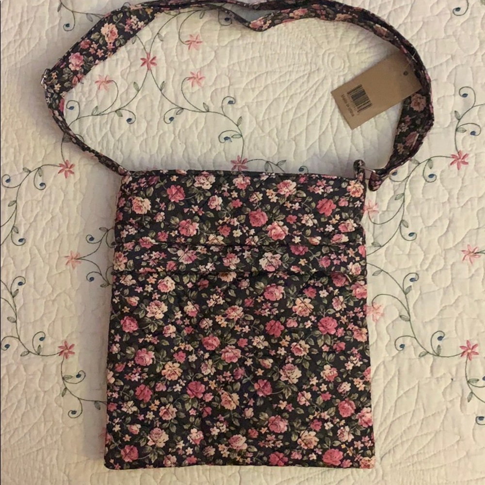 Rose Crossbody Cloth Bag
